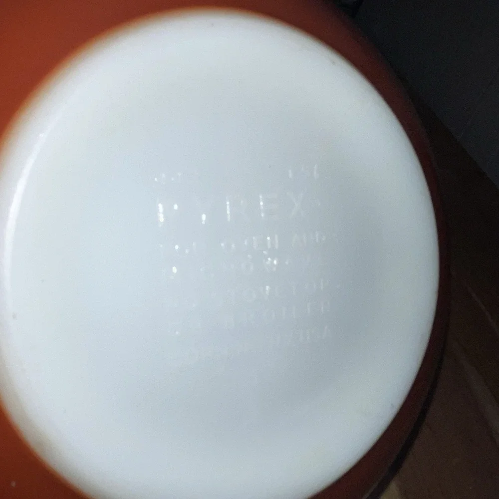 Vintage PYREX Autumn Harvest Cinderella Mixing Bowl # 443 Fall Thanksgiving